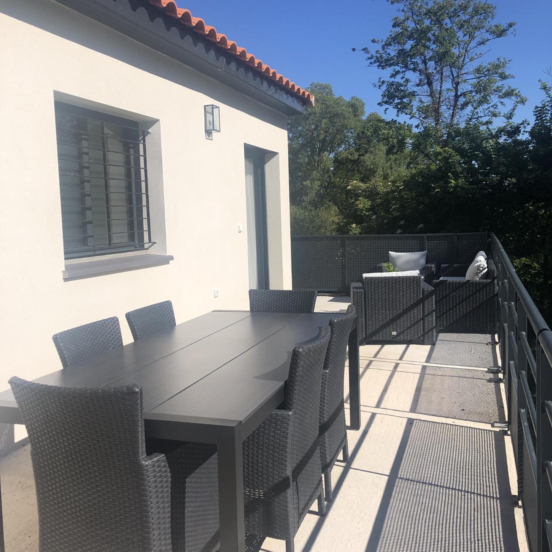Maison De Vacances Le Bosquet Ceret Bagian luar foto